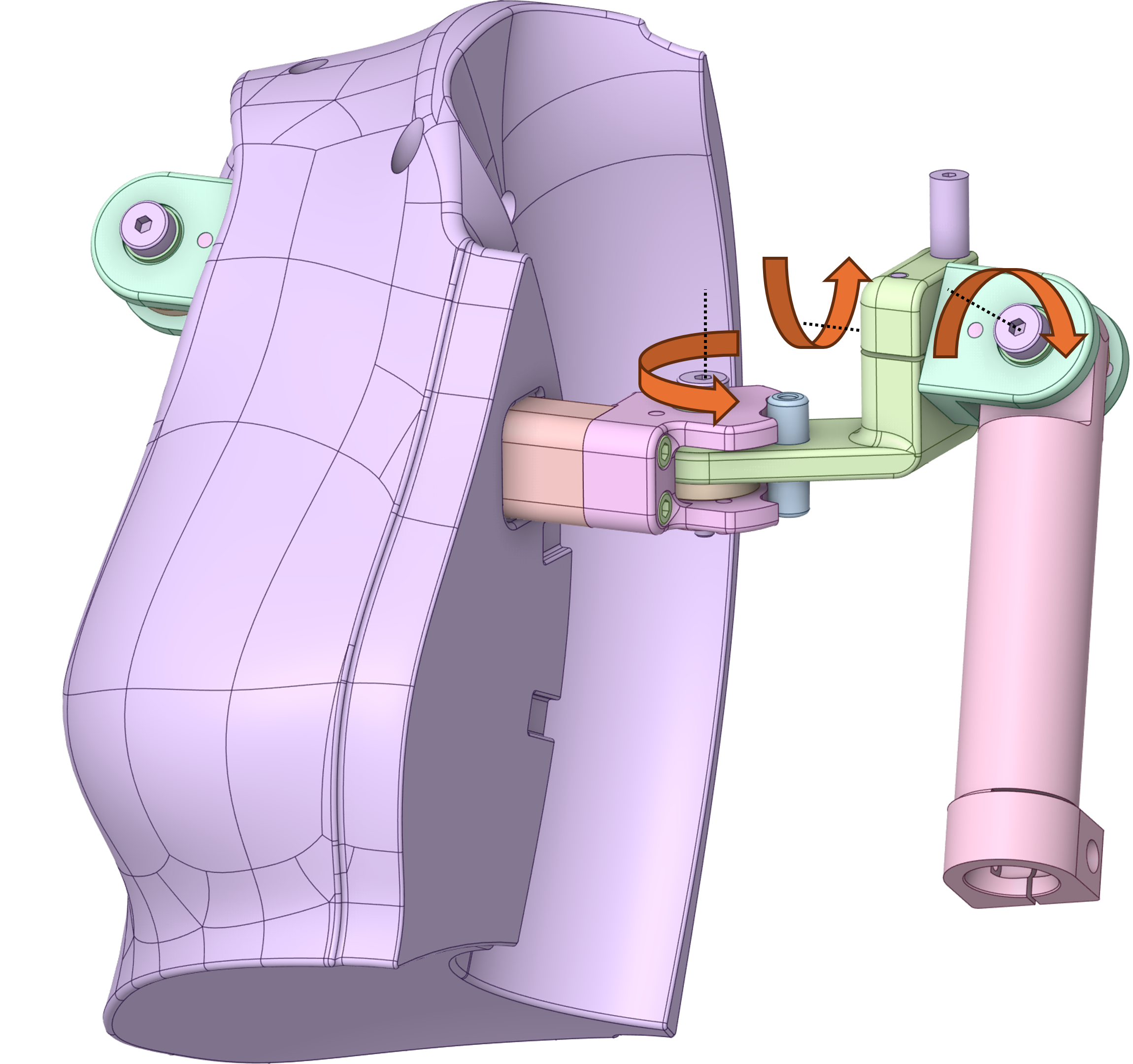 Shoulder mechanism